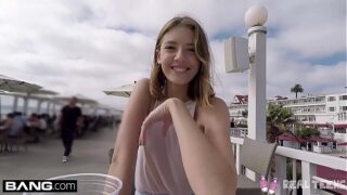 Real Teens — Teen POV pussy play in public